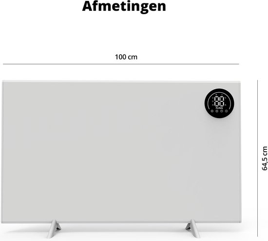 AENO Calentador De Panel Infrarrojo Inteligente Con WiFi De 700 W Calentador Electrico De Ahorro De Energia Montaje En Pared O Reddot Interior AENO Calentador De Panel Infrarrojo Inteligente Con WiFi De 700 W Calentador Electrico De Ahorro De Energia Montaje En Pared O Reddot Interior
