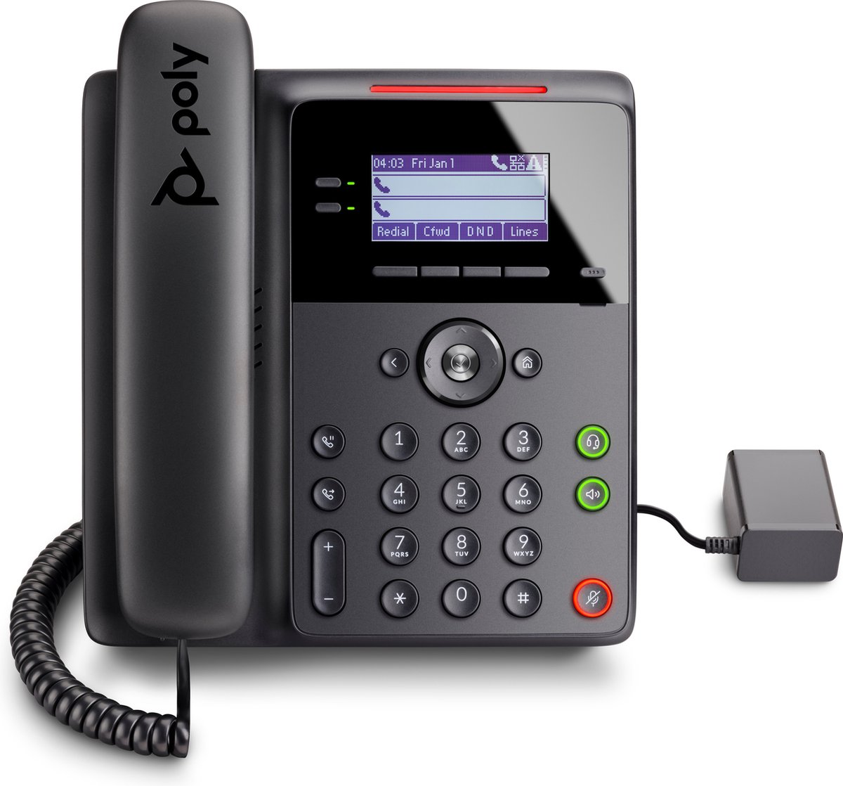 Edge B10 IP-telefoon met PRC-voeding