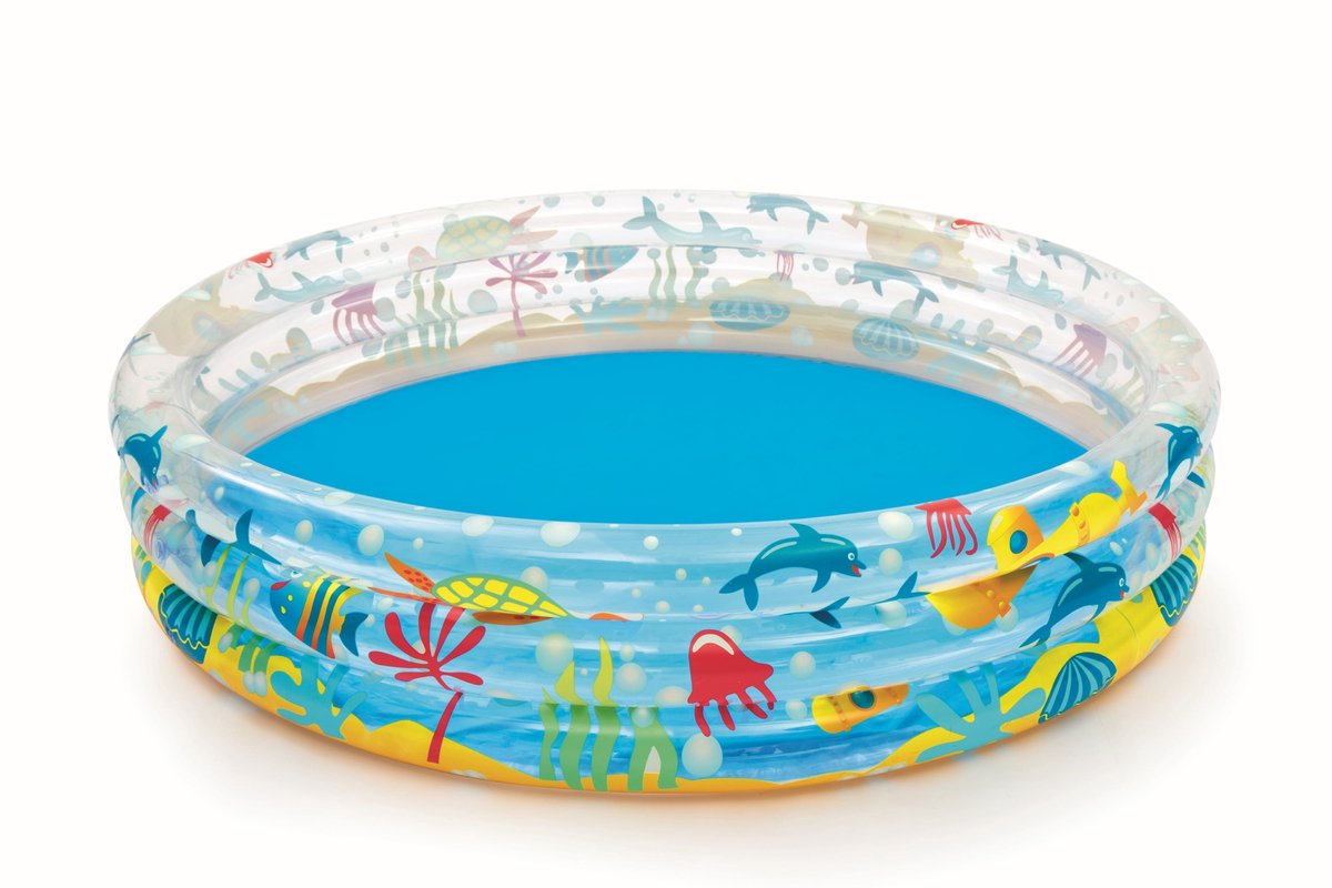 Bestway Kinderzwembad Ocean Life 152 x 30 cm - Opblaasbaarzwembad — afbeelding 17