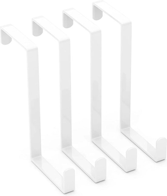 Deurhaken Om Op Te Hangen, 15 Hangers Haken Met 1 Gaasmand Boven De Deur Opbergrek Kapstokken Deur Zwarte Mand Voor Kapstokken Deurhanger Hangende Plank Badkamer Hangende Plank Keuken