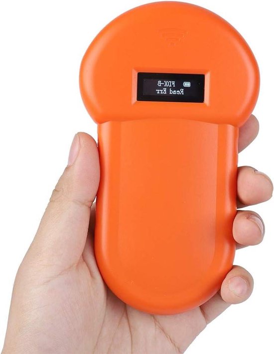 Microchipleser Voor Huisdieren – Eenvoudig In Gebruik, Slaat 128 Tags Op En Leest FDX-B En EMID-chips