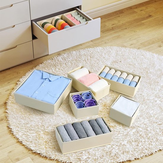 Kledingopslag Organisator Kasten Laden Separator Voor Slaapkamer Laden Opbergdoos Garderobe Organizer Voor Sokken Ondergoed kopen vanaf een prijs van 3.39