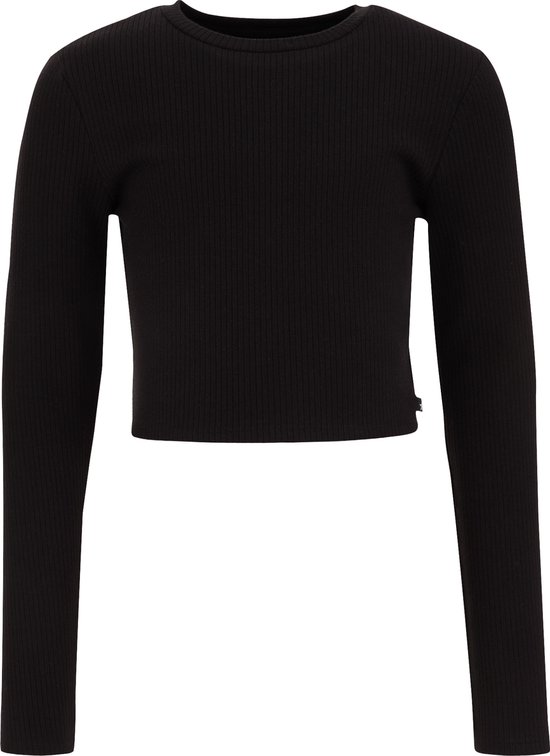 WE Fashion T-shirt court côtelé Filles
