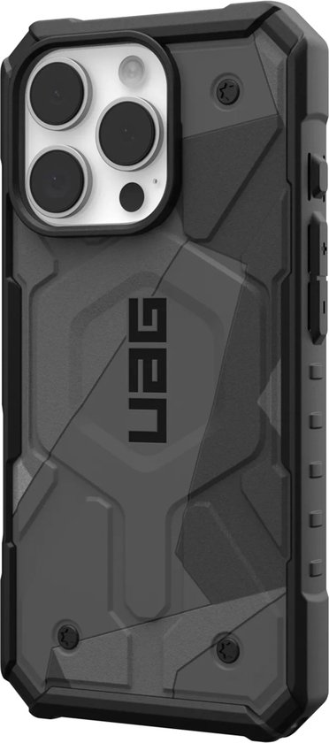 Urban Armor Gear Pathfinder adapté à Apple iPhone 16 Pro | Cas de couverture arrière | Compatible avec MagSafe | Gros boutons | Géo