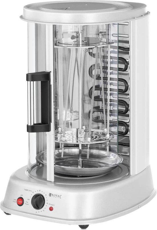 Verticale grill- 3-in-1 - 1.800 W - 31 L - Royal Catering — afbeelding 2