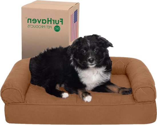Hruile Grote hondenbed, bank, warm zacht slaapkussen voor huisdieren, orthopedische hondenkrat, matrasmat, kalmerende huisdierbank met antislip onderkant, anti-angst puppy kussen (120 x 95 x 21 cm