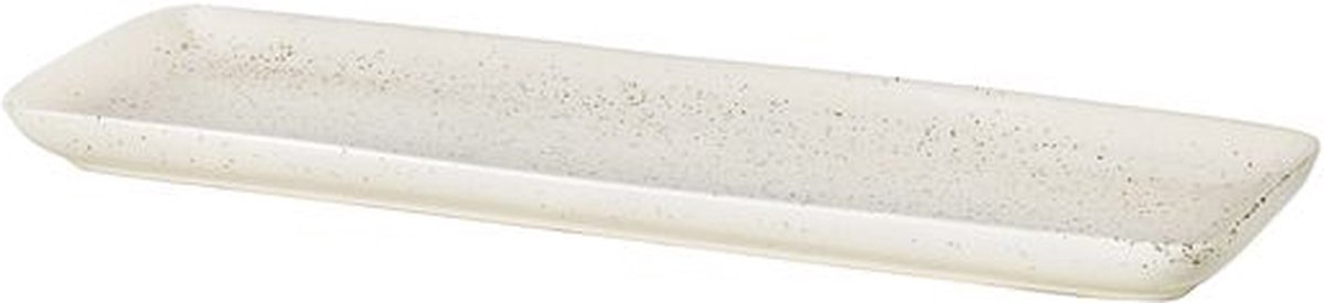 Rechthoekige serveerschaal 'Nordic Vanilla'