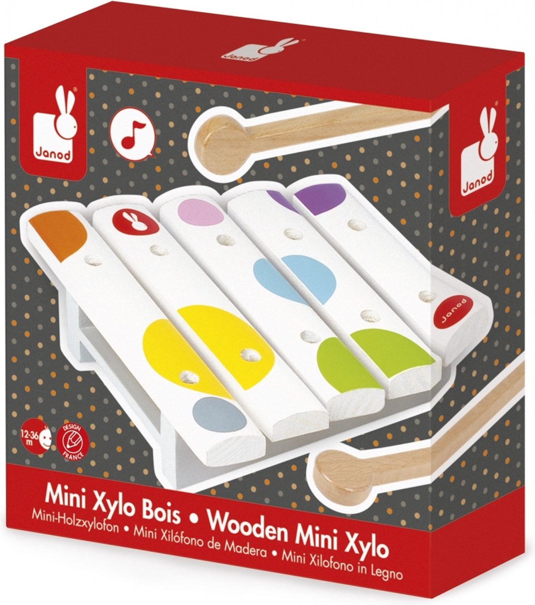 Janod - Confetti - Mini xylofoon — afbeelding 2