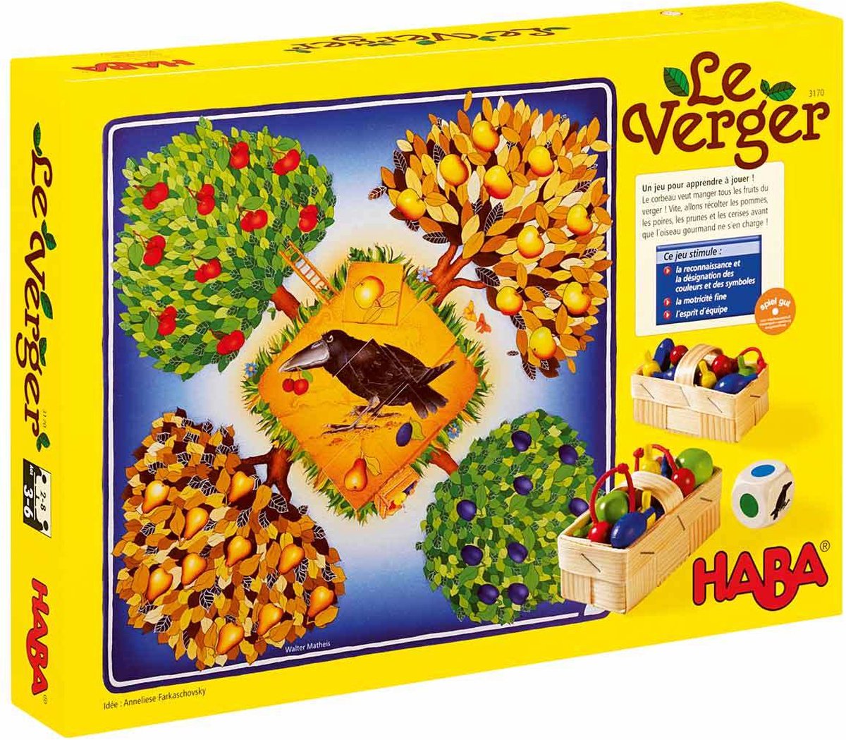 HABA De Boomgaard Spel - Fruitspel tegen de raaf — afbeelding 14