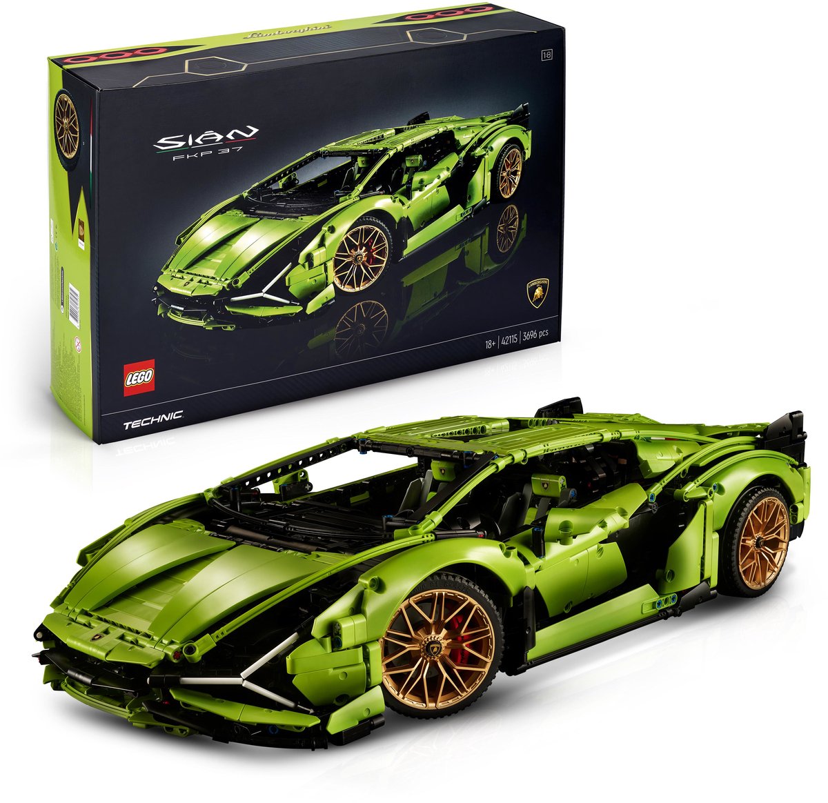 LEGO Technic Lamborghini Sián FKP 37 42115 — afbeelding 6