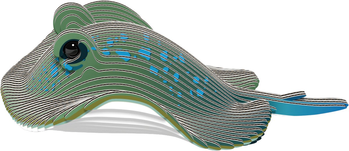 EUGY 3D Puzzel - Rog - Zeedieren - Duurzaam - Verzamel Ze Allemaal - 6 Jaar — afbeelding 4