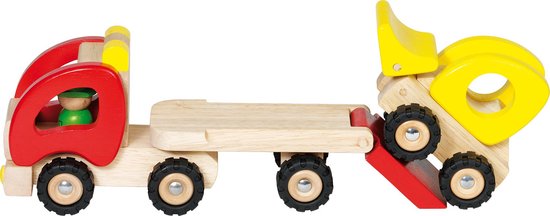 Goki Houten Vrachtwagen Dieplader van goki — afbeelding 2
