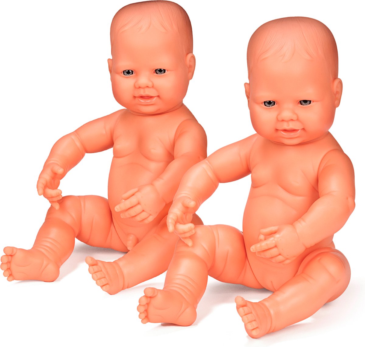 Miniland Baby jongenspop - Levensechte pop voor kinderen vanaf 0,5 jaar — cadeau in Spellen & Speelgoed - foto 4