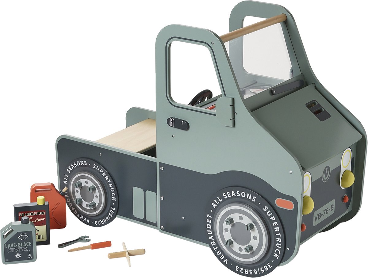 Vertbaudet Mijn FSC® houten reparatiewagen