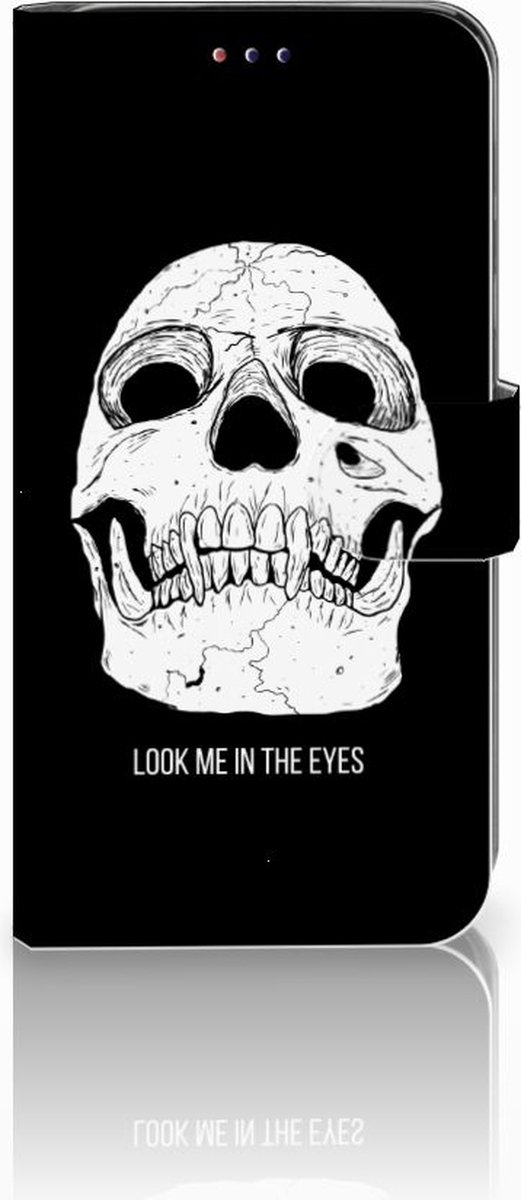 Telefoonhoesje met Naam Samsung Galaxy A10 Skull Eyes