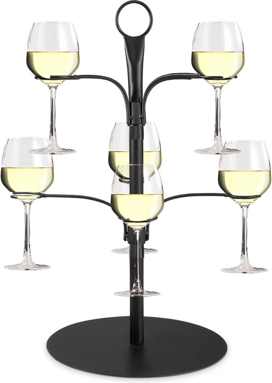 OUGPIU Champagne-displaystandaard, cocktaildrankjes, boomstandaard, 3