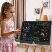 Tableau d'écriture LCD coloré de 16 pouces avec fonction de verrouillage et d'effacement - Blauw - Jouets et cadeaux pour Enfants et Adultes à la maison et à École