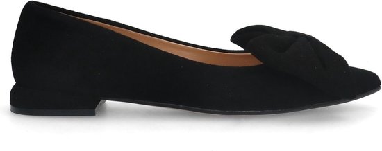Zwarte suede loafers dames sale