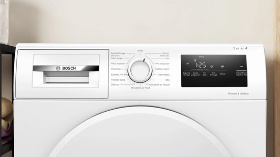 Bosch Series 4 WTH8300DFR Sèche-linge Autonome Chargement frontal 8 kg A++ Wit