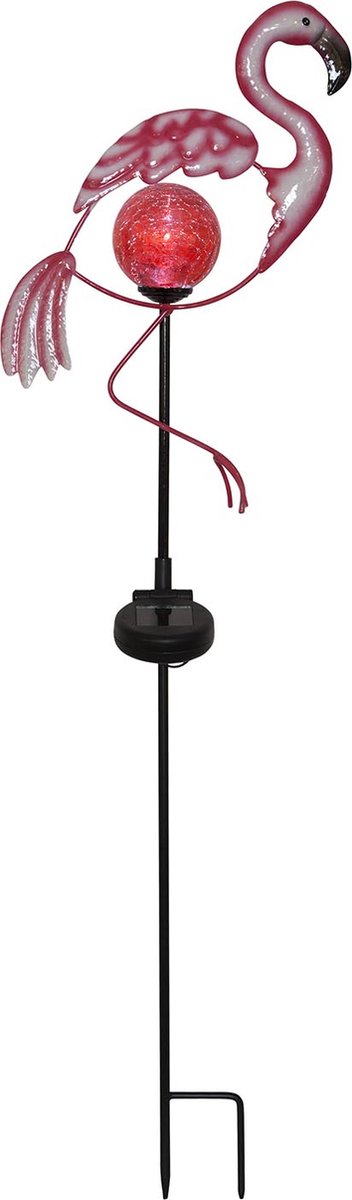 STAR TRADING Flamingo met LED-verlichting
