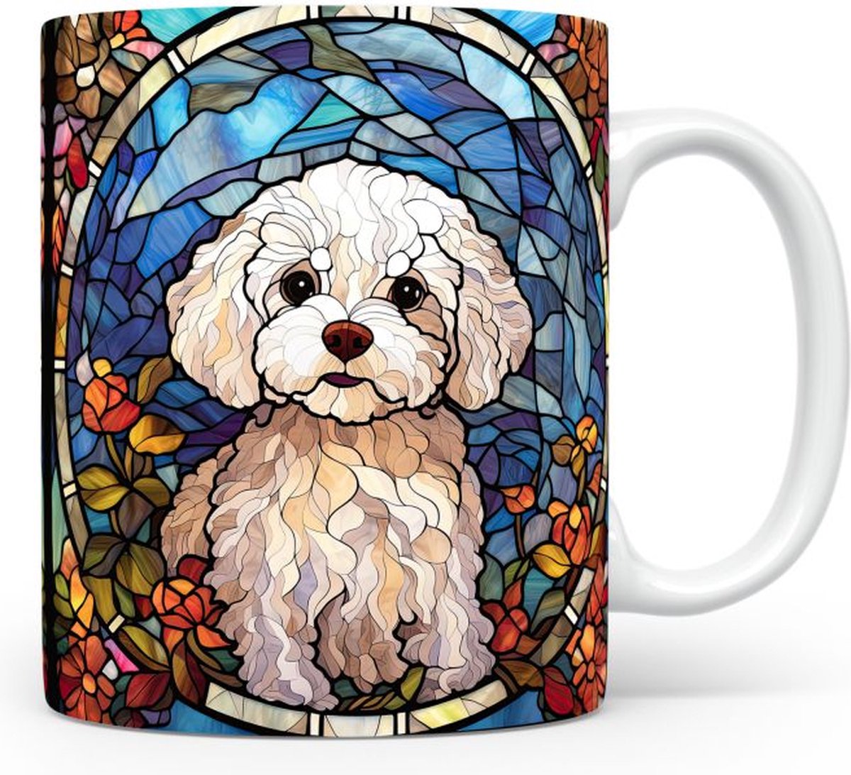 Mok met Bichon Frise