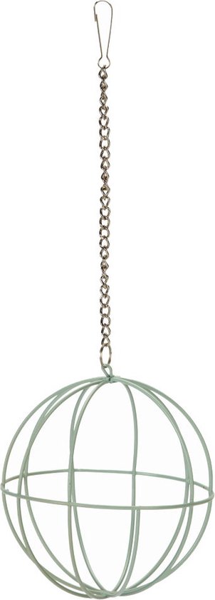Beeztees Voederbal - Knaagdier - Chroom - Mint - Diam. 12 cm