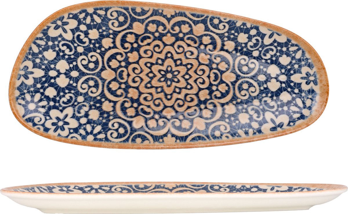 Bonna Serveerschaal - Alhambra - Porselein - 36 cm - set van 2
