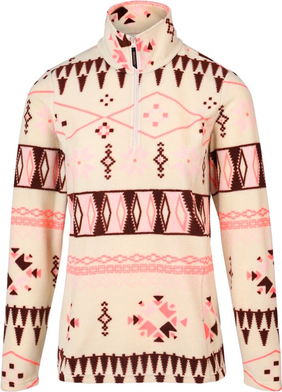 Brunotti Misma-Retro Pull polaire pour femme - Beige -