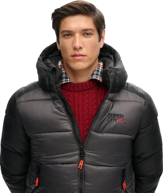 Superdry HOODED SPORTS PUFFER JACKET Veste pour Homme - Taille 3XL | bol