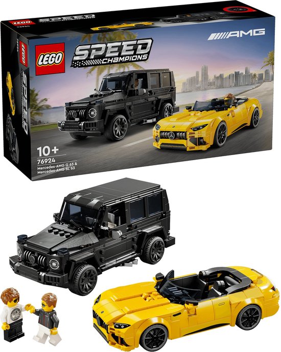 LEGO Speed Champions Mercedes-AMG G 63 en Mercedes-AMG SL 63 - 76924