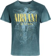 Nirvana In Utero Dye Heren T-shirt - turquoise - M