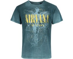 Nirvana In Utero Dye Heren T-shirt - turquoise - M