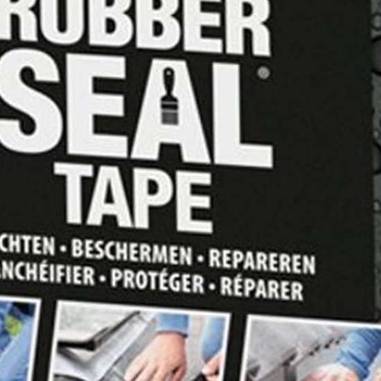 Tiruiya Caravan Afdichtingstape, butylrubber, wit, zelfklevend, waterdicht, bitumenband, reparatie, afdichtingstape, plakband voor camper, dak, buisdicht, zwembad, caravan, 10 cm x 5 m x 1 rol