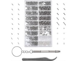 *** Complete set van de kleinste Schroefjes Schroeven Klussen - Reparatie Apparatuur Telefoon Horloge e.d. - van Heble® ***