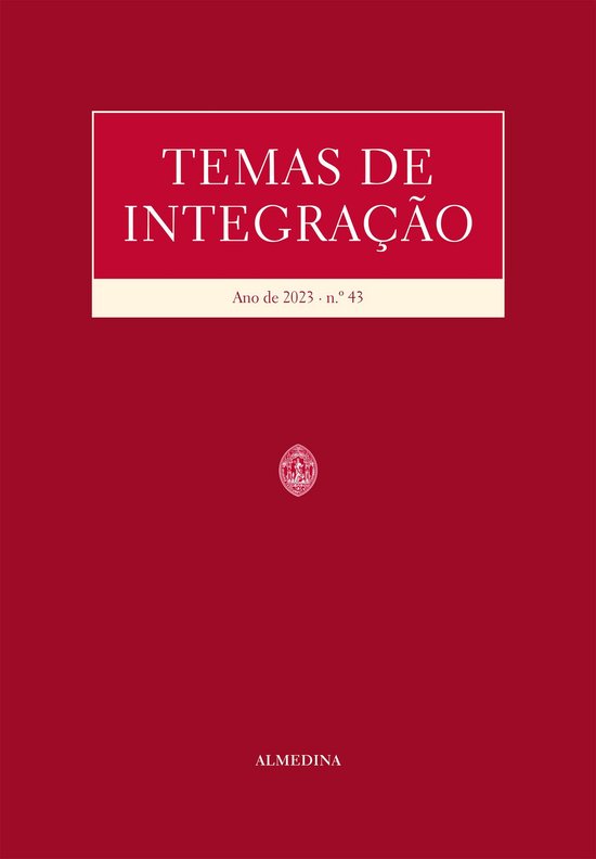 Temas de Integração - N.º 43, 2023 - cover
