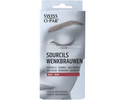 Swiss-o-Par Professionele Verfset Wenkbrauwen Bruin - 1 set