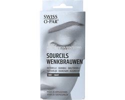 Swiss-o-Par Professionele Verfset Wenkbrauwen Zwart - 1 set