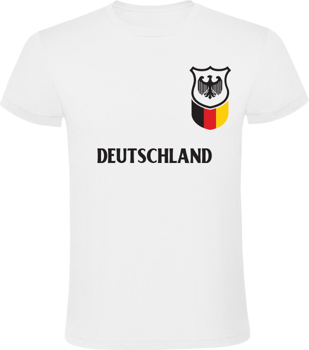 Duitsland Wit T-shirt - duitsland - voetbal - club - europa - wedstrijd