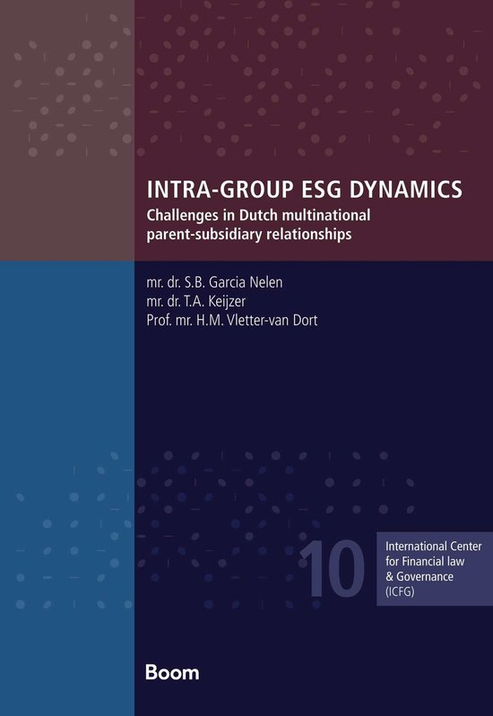 ICFG reeks 10 - Intra-Group ESG Dynamics - cover