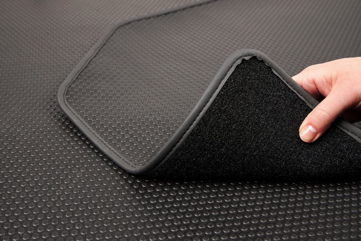 Renault Arkana – Lot De Tapis En Caoutchouc D’origine (licence Renault Allemagne) – Kit Avant Et Arrière – Sur Mesure, Bords Hauts