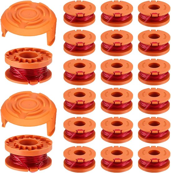Lot De 4 Bobine De Fil Rechange Pour Worx WA0010 Coupe