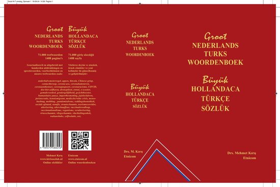 Groot Nederlands-Turks woordenboek - cover