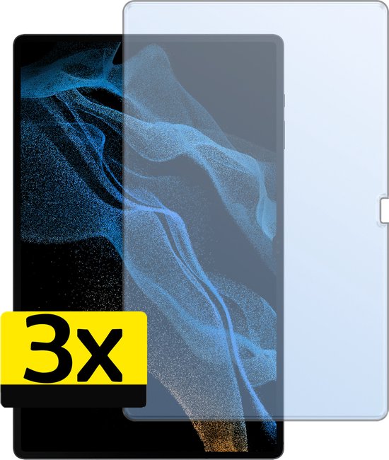 Protecteur d'écran - Convient pour - Samsung Galaxy Tab S10 Ultra - Protecteur d'écran en Tempered Glass Protecteur d'écran - Protecteur d'écran adapté pour Samsung Galaxy Tab S10 Ultra Protecteur d'écran - 3 pièces
