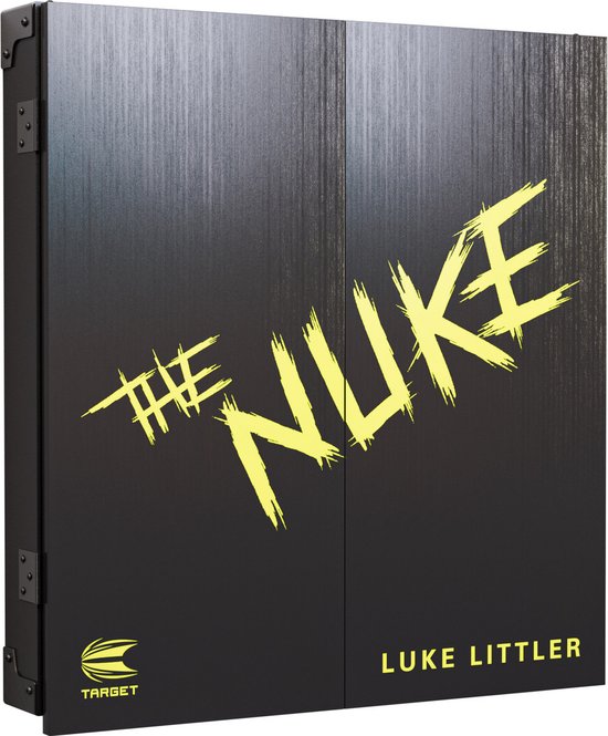 Target Luke The Nuke Littler Dartboard Cabinet Set - Dartkast van Target — afbeelding 4