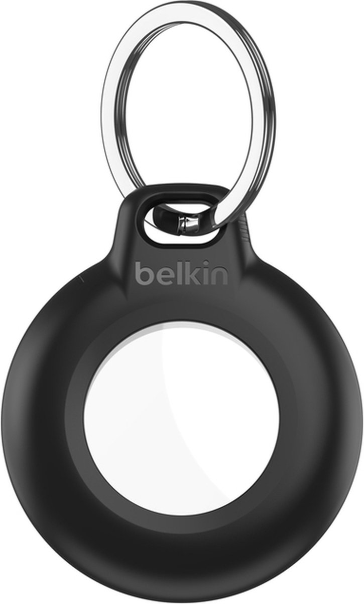 Belkin Waterdichte AirTag‑houder met sleutelring - zwart