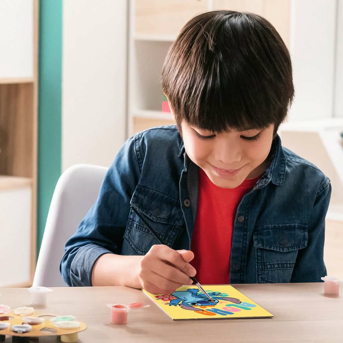 Ravensburger CreArt Disney Aloha Stitch - Schilderen op nummer voor kinderen — afbeelding 9