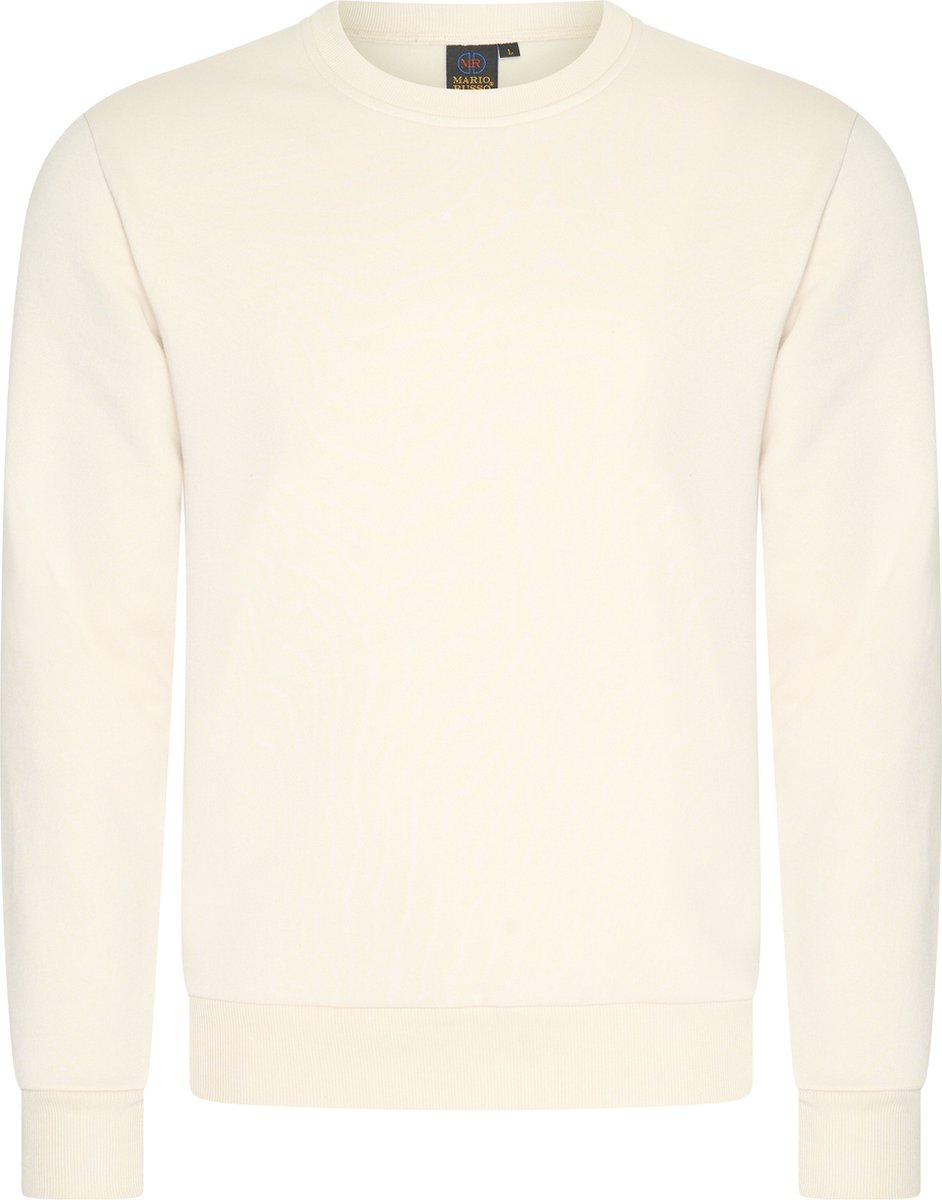 Mario Russo Sweater - Trui Heren - Sweater Heren - Ecru - XL