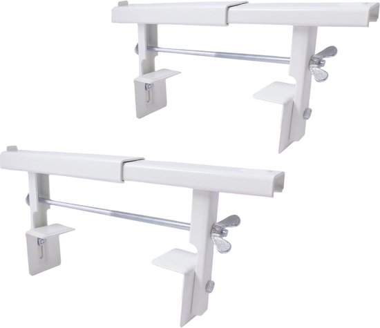 Universal Radiator Console Universele Radiatorconsole voor Verwarming - Set van 2, Voorgemonteerd ...