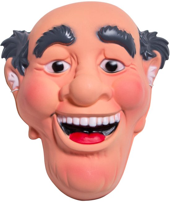 Folat Abraham 3D masker voor tuinpop