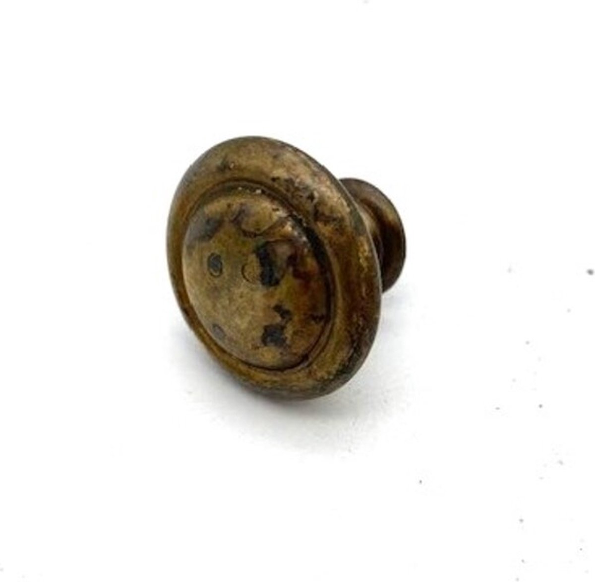 Knop Brons Antiek rond 30mm
